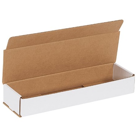 Bsc Preferred 14 x 4 x 2'' White Corrugated Mailers, 50PK BUY00018365